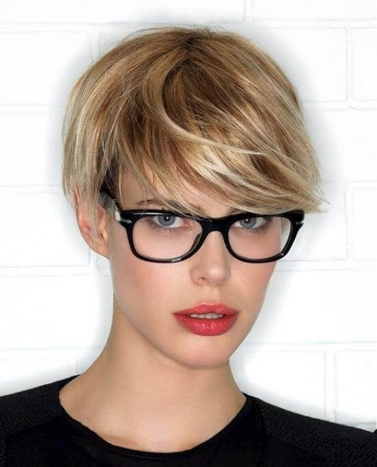 Стрижка американка женская на короткие волосы