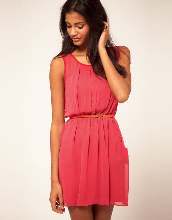 фасоны платьев из шифона фото