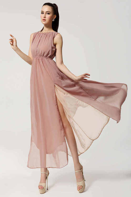 фасоны платьев из шифона фото