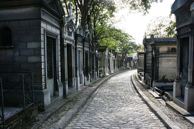 неизвестный Париж кладбище Пер Лашез
