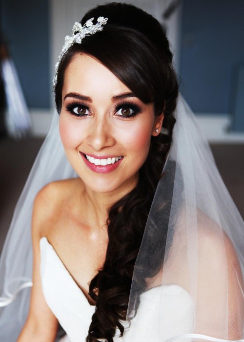 Свадебный макияж для цветотипа зима