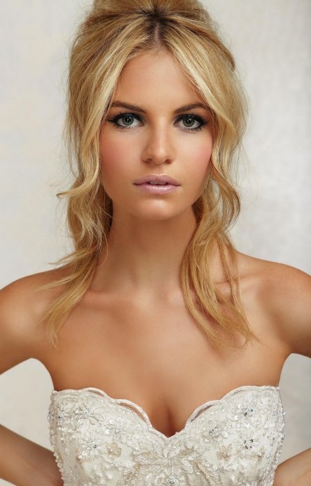 Свадебный макияж для цветотипа весна