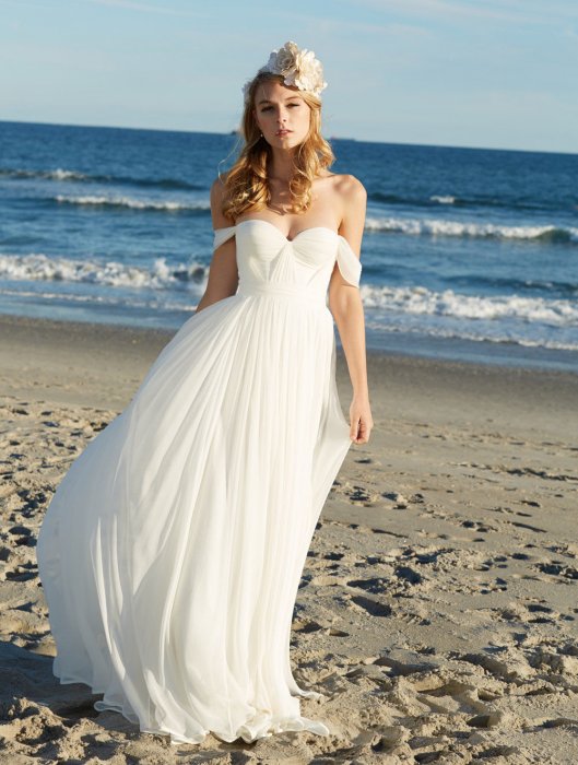 Свадебное платье для пляжной свадьбы