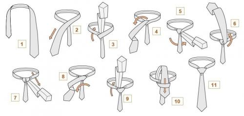 Короткий галстук. 6 простых способов завязать галстук