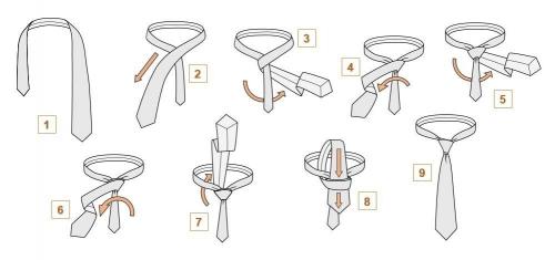 Короткий галстук. 6 простых способов завязать галстук
