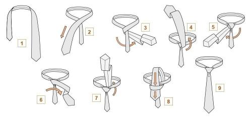 Короткий галстук. 6 простых способов завязать галстук
