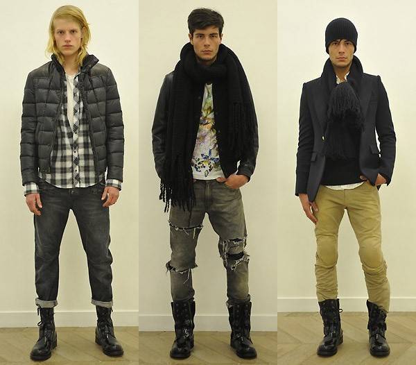 С чем носить мужские берцы 