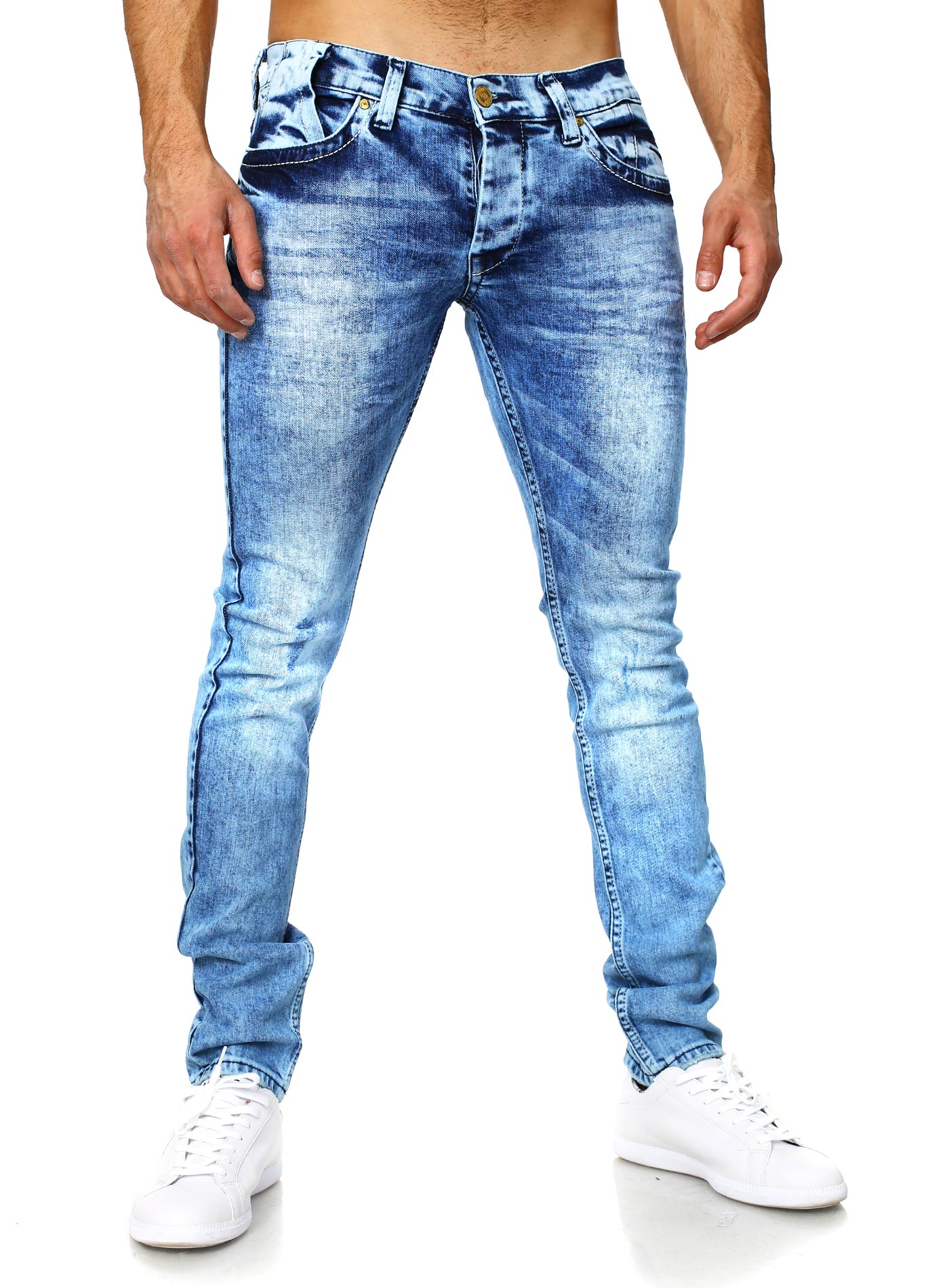 Мужской образ в джинсах