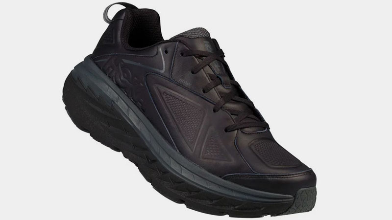 Черные кроссовки Hoka One One Bondi 5