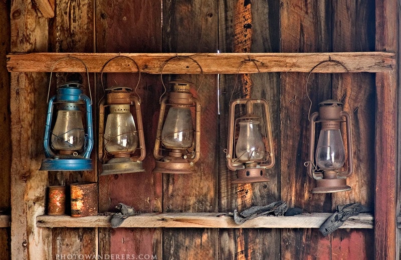 Лампы, город-призрак Боди (Bodie Ghost Town)