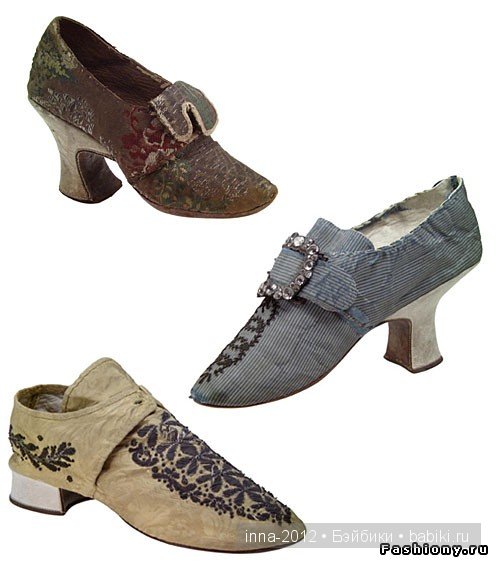 Старинная обувь – источник вдохновения для создания своих моделей обуви