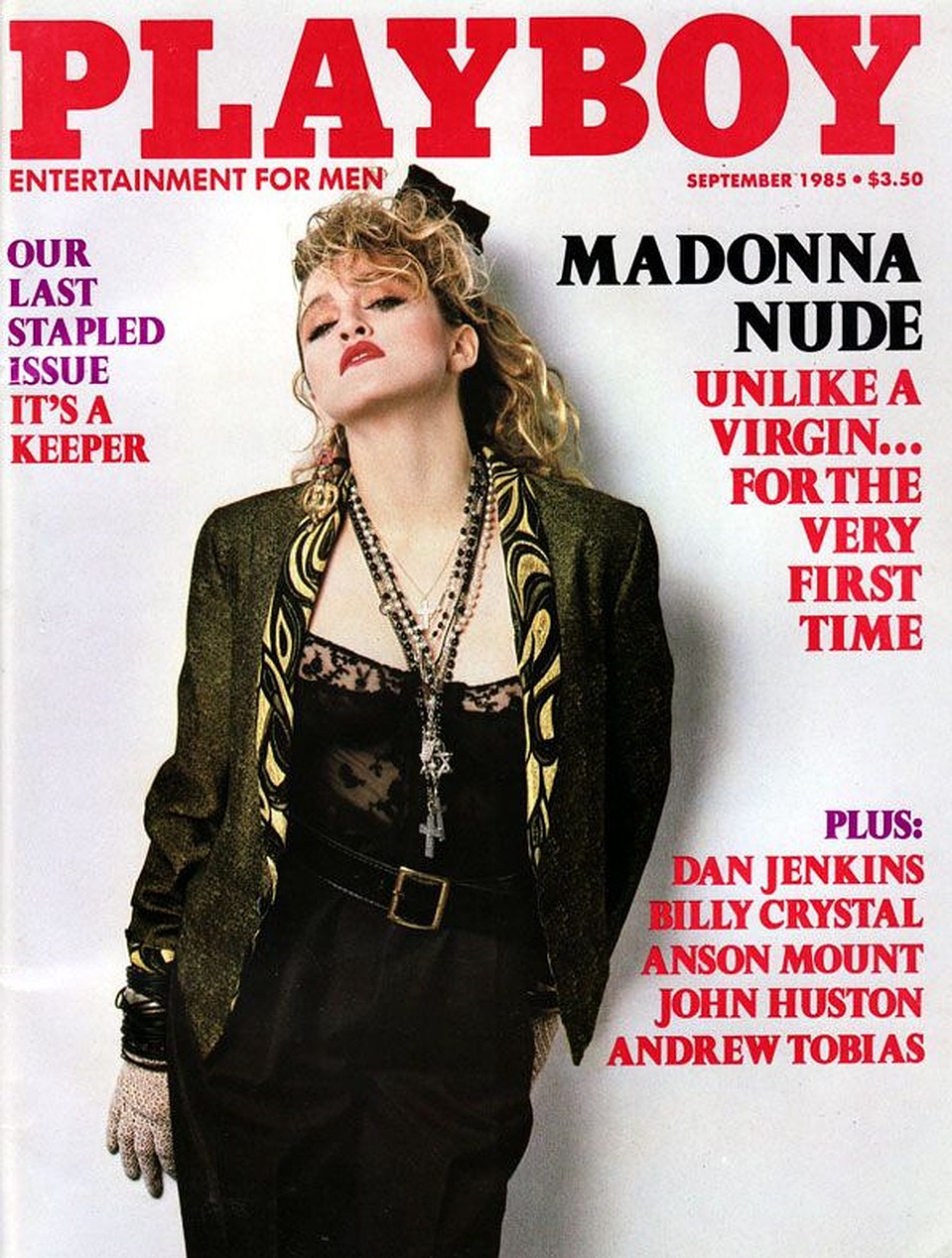 Мадонна снялась для популярного мужского журнала в сентябрьском выпуске 1985 года. 