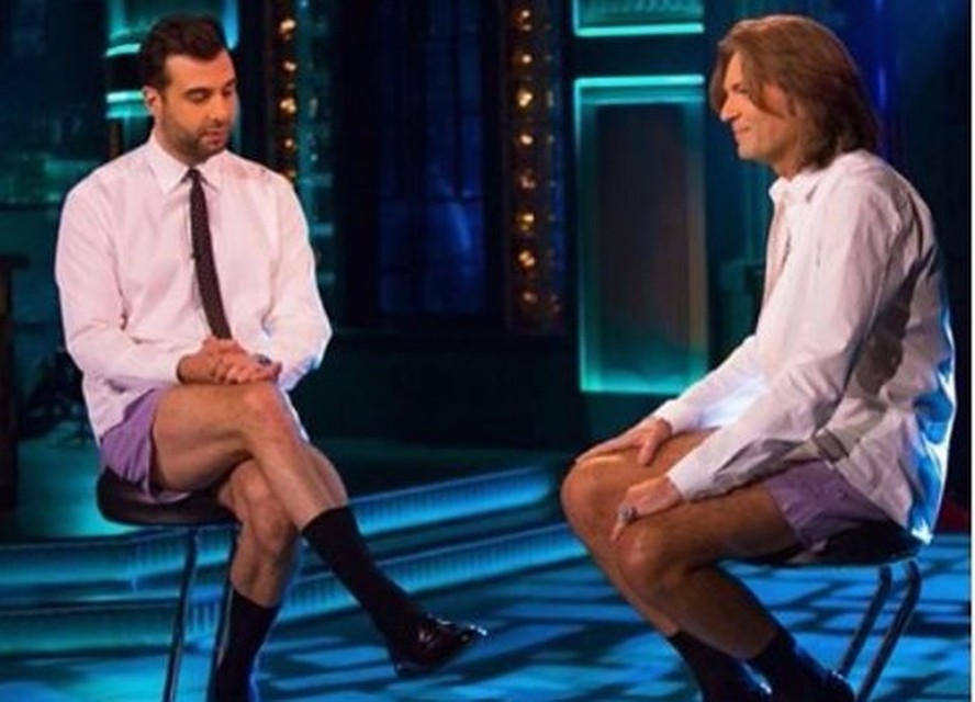 Первым гостем рубрики "Разговор без штанов" стал Дмитрий Маликов. Фото: кадр видео. 