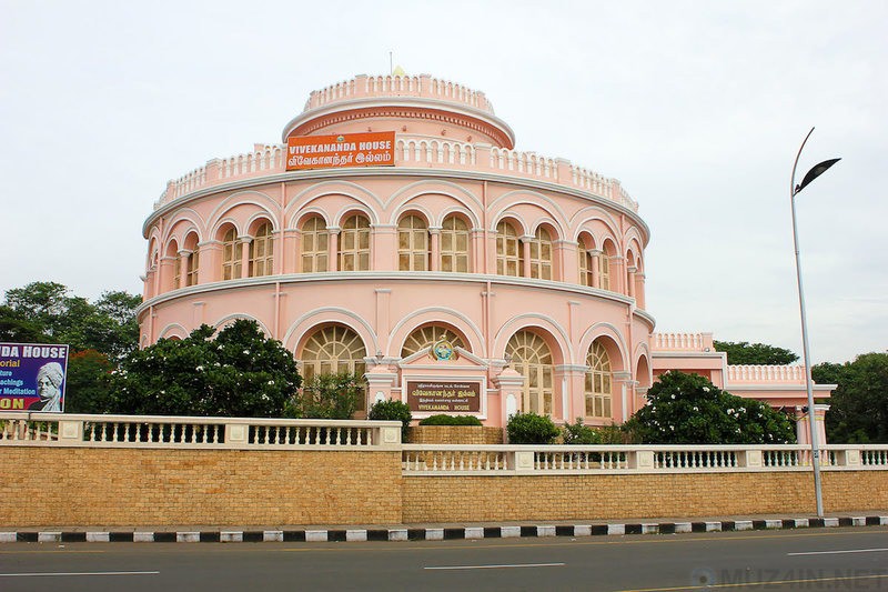 Дом Вивекананда, построенный для хранения льда, в Ченнаи (Индия).