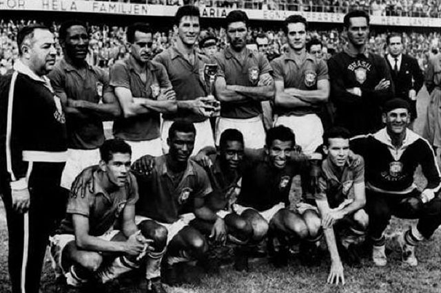 Сборная Бразилии на Чемпионате мира в Швеции, 1958 г.
