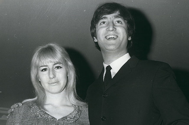 Джон и Синтия Леннон.