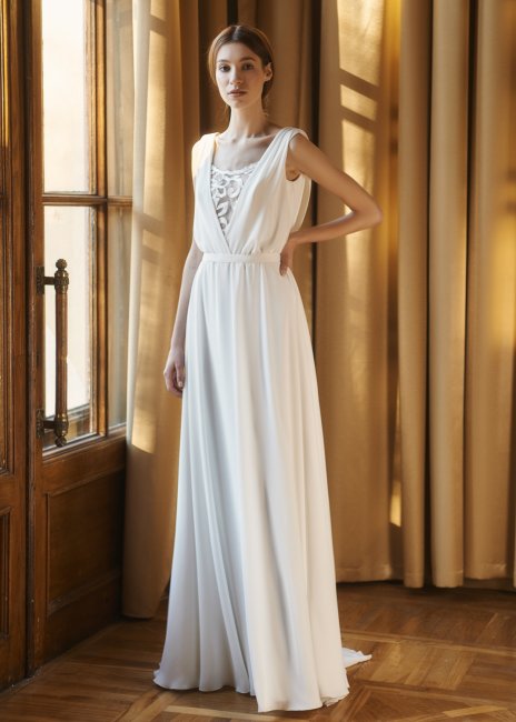 Платье для свадьбы в греческом стиле