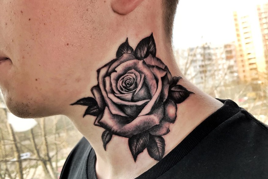 Эскизы татуировок на шею для мужчин – Ой! — triksklad.ru — Уютный трикотаж
