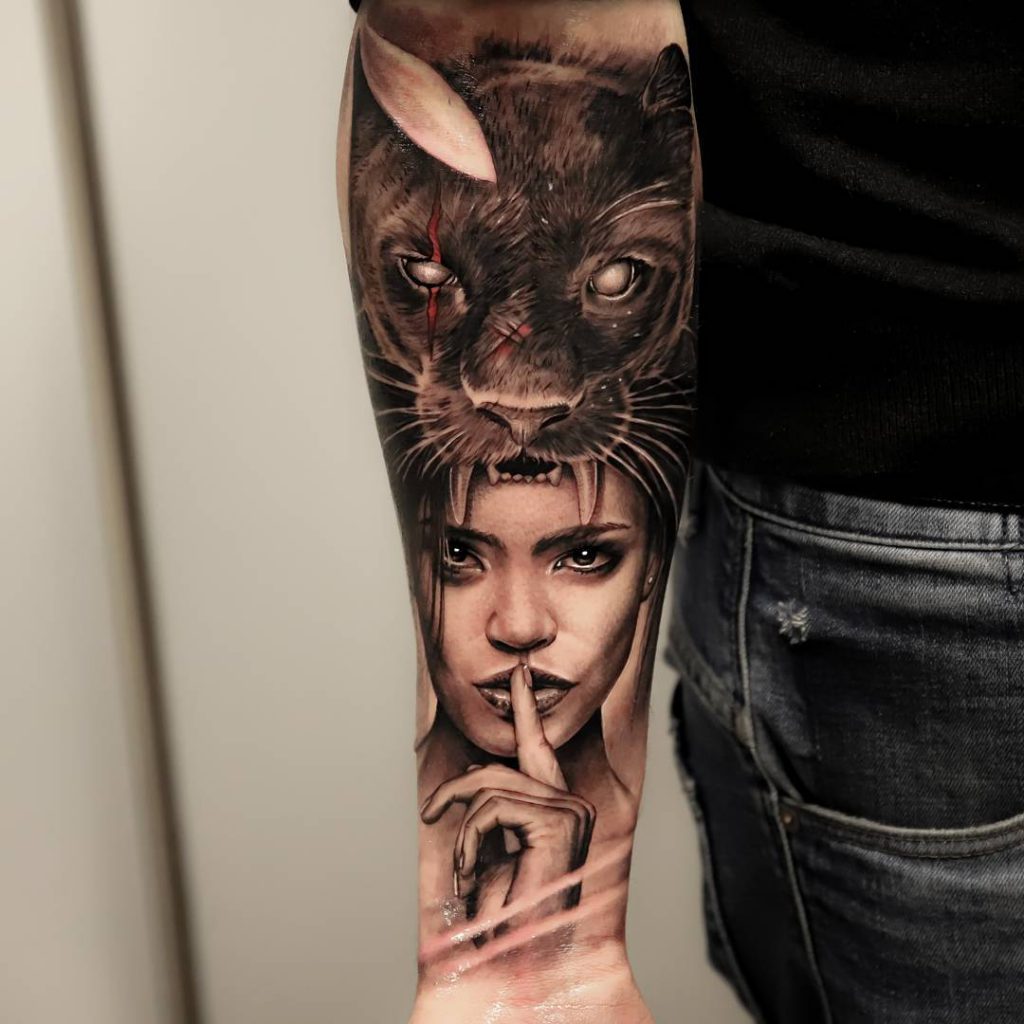 тату пантеры