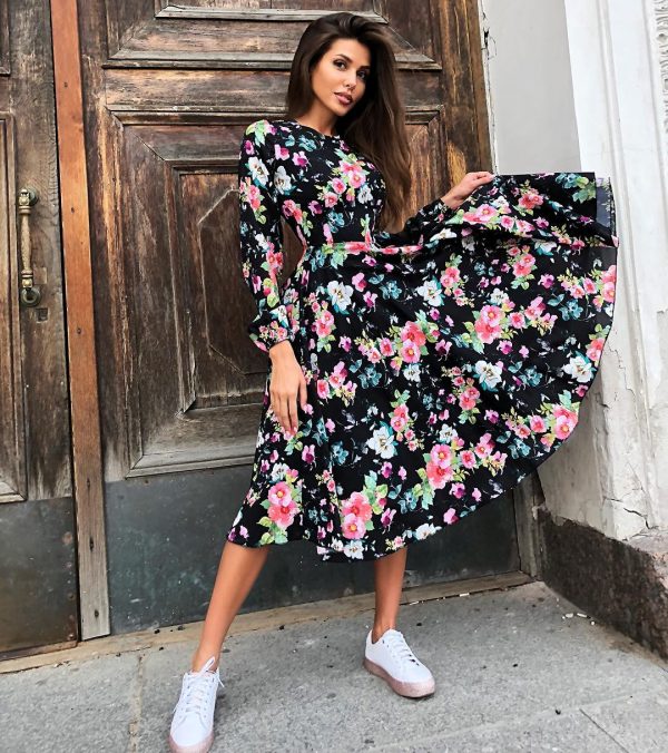 Модные платья осень-зима 2019-2020 - фото обзор трендов и новинок