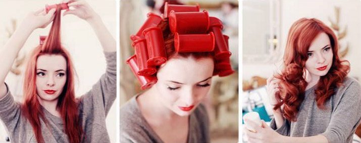 Красивый пучок с декором retro pricheski foto (2)