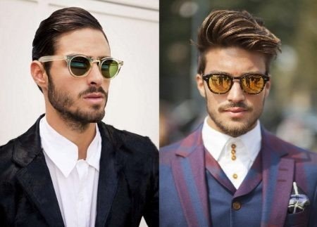 уличная мода солнцезащитные очки мужские