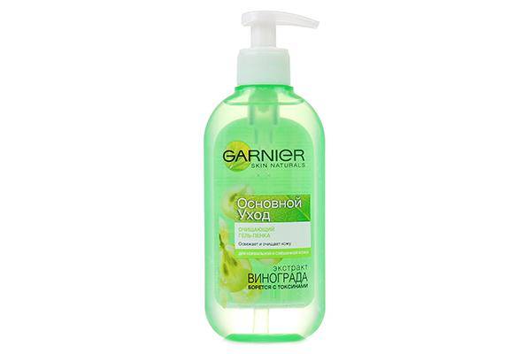 Garnier очищающий гель-пенка для лица