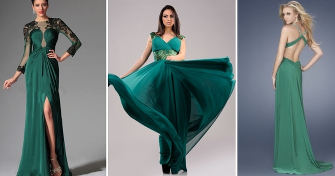 Зеленое платье в пол – 46 фото модных моделей на любой вкус