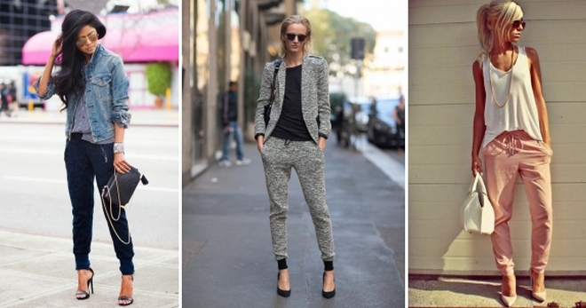 Штаны джоггеры – модная одежда для образов в уличном стиле