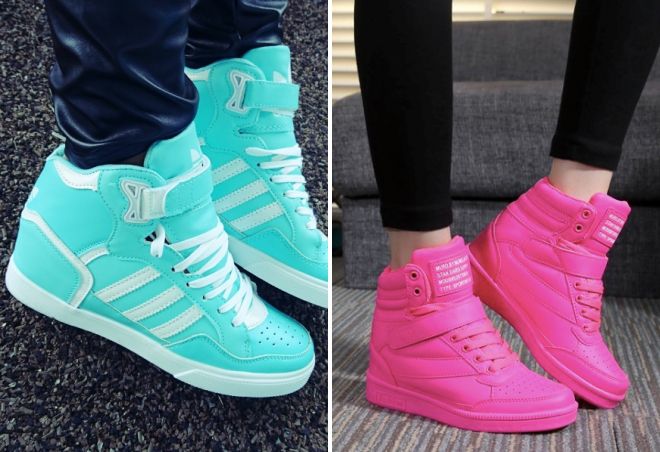 модные женские зимние кроссовки