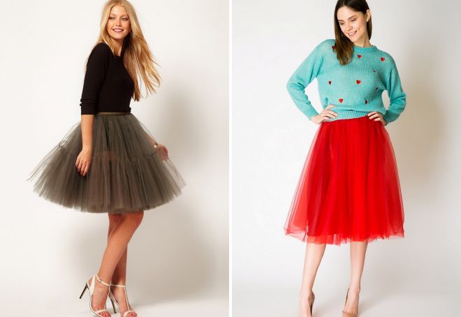 пышная юбка из фатина пышная юбка из фатина