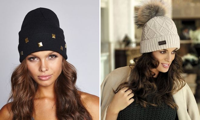 модные женские шапки 2019