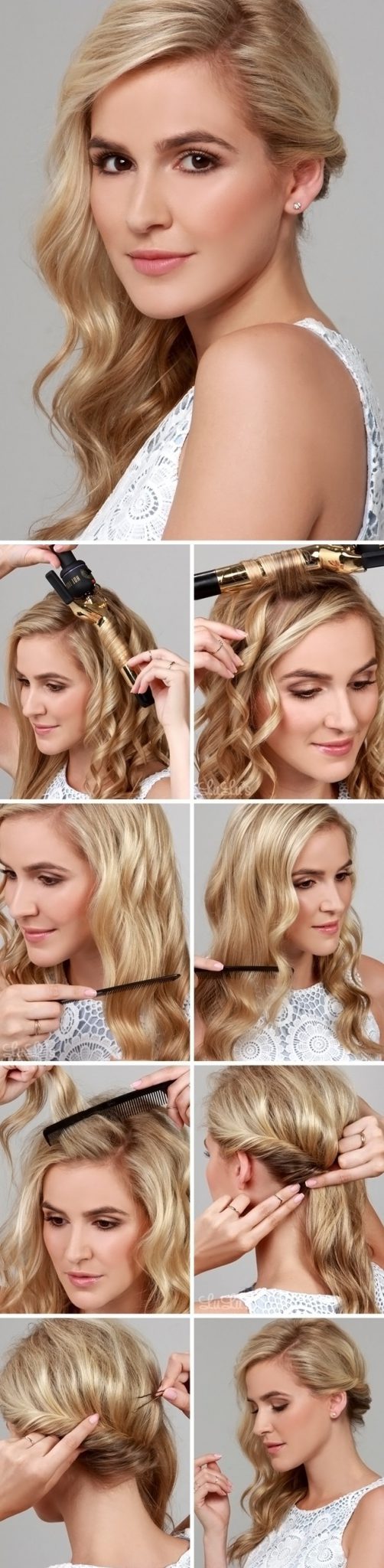 Прическа на Новый год 2018