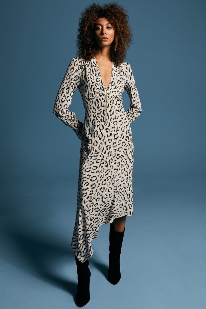 Модное черно-белое платье A.L.C. Модное черно-белое платье A.L.C.