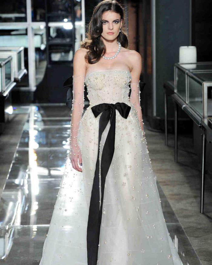 Черно-белое платье - актуальные новинки 2019 Черно-белое платье - актуальные новинки 2019