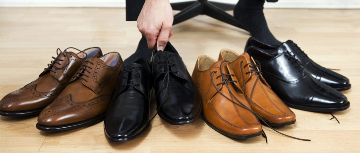 Выбор мужской обуви огромен - главное найти свою пару.