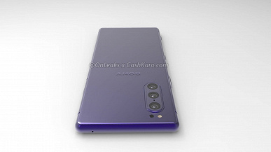 Смартфон Sony Xperia 2 позирует на рендерах и в видео — он станет компактнее предшественника, но сохранит тройную камеру