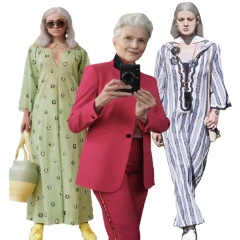 Платья и костюмы для пожилых женщин на Весну-Лето