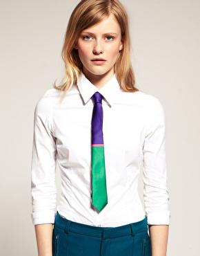 Как правильно завязывать женский галстук