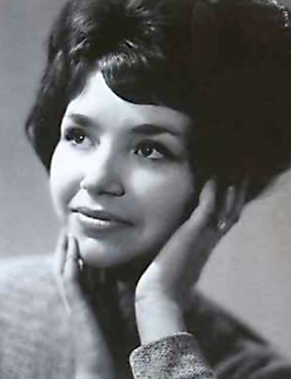 Людмила Вьюнкова (Маликова) в молодости