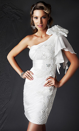 Белое вечернее платье короткое Белое вечернее платье короткое