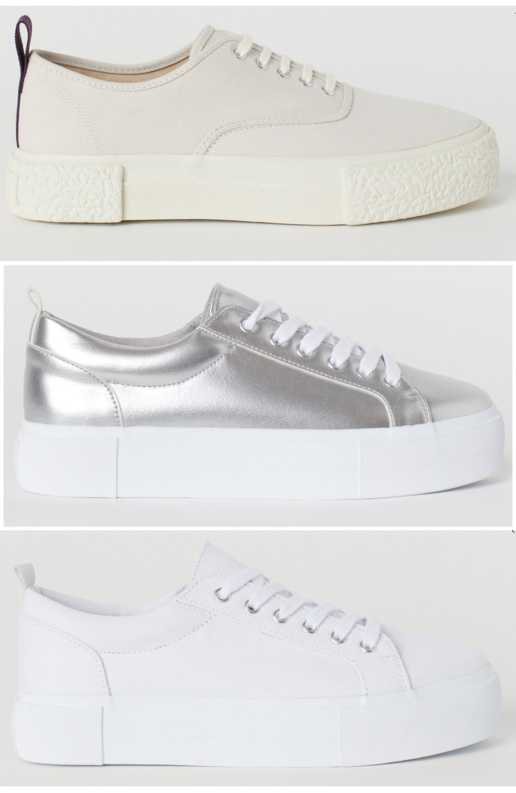 модные кеды на платформе 2020