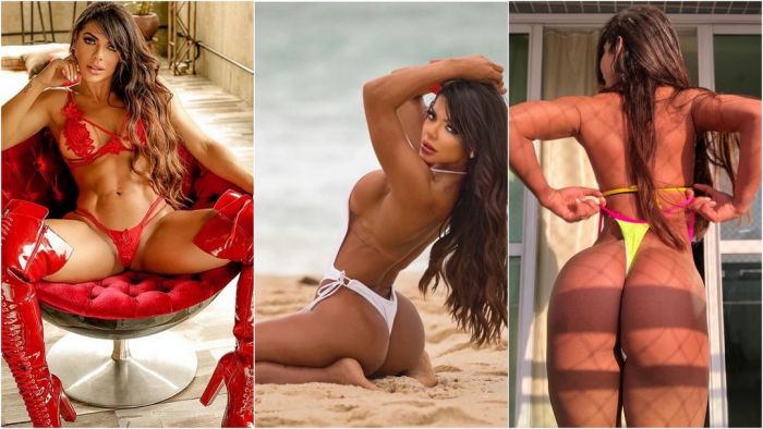 29-летняя бразильская фотомодель, двукратная обладательница титула «Мисс Бум Бум» Сьюзи Кортес (Suzy Cortez) на фотографиях в Instagram